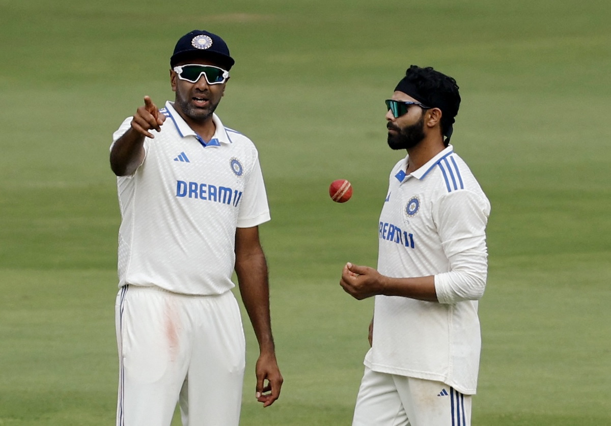 Ravichandran Ashwin and Ravindra Jadeja 