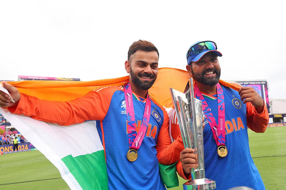 Virat Kohli and Rohit Sharma