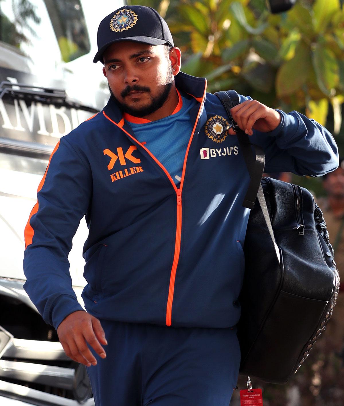 Prithvi Shaw back in the news for all the wrong reasons