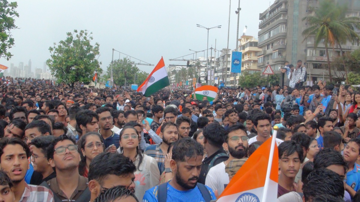 Team India fans