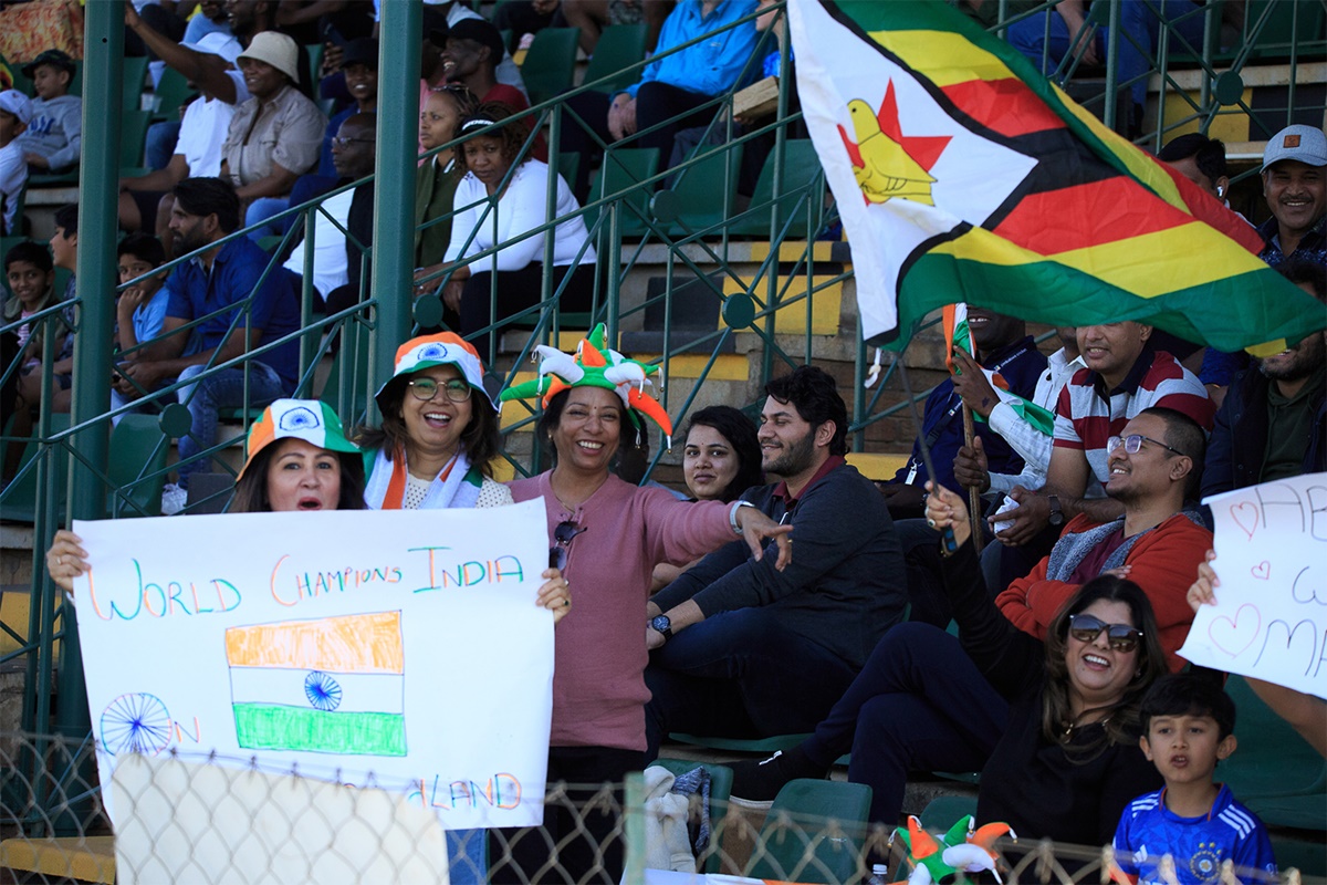 Team India fans