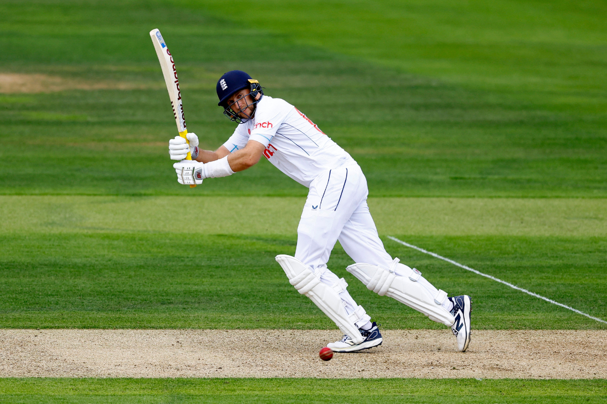 Joe Root eased to his 62nd Test fifty before being dismissed for 68. 
