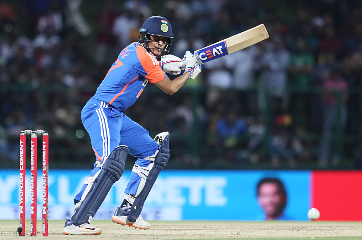 India opener Shubman Gill hit 6 fours and a six in while scoring 34 off 16 balls 