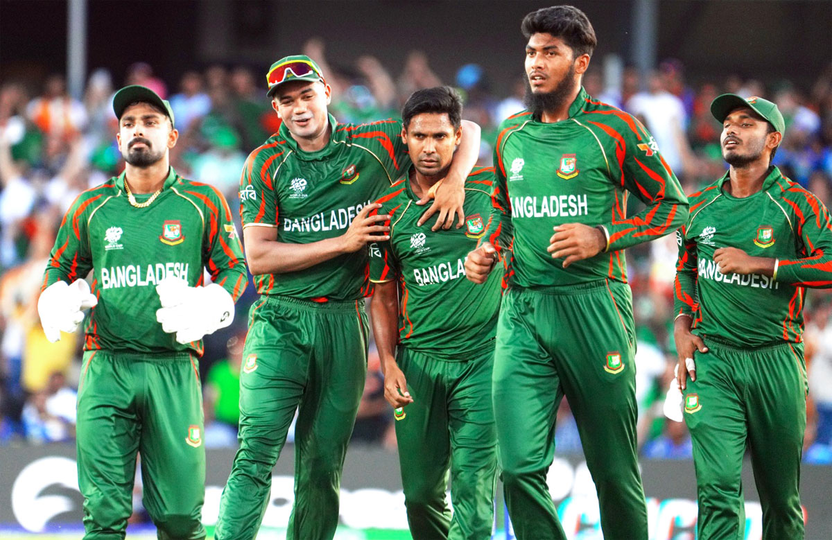 Bangladesh pacer Mustafizur Rahman bagged three wickets for 17 runs