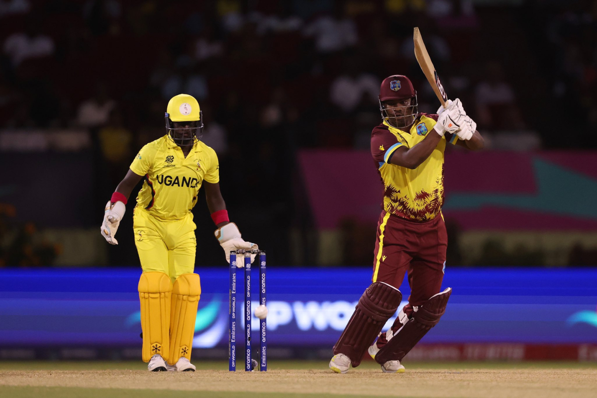 Johnson Charles top-scored with 44 to help West Indies post 173 for 5