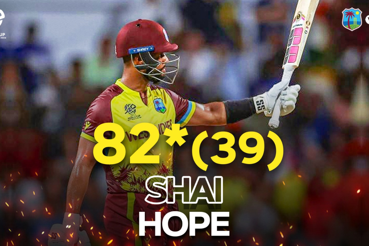 Shai Hope scored a majestic half-century as he helped Windies canter to victory in just 10.5 overs