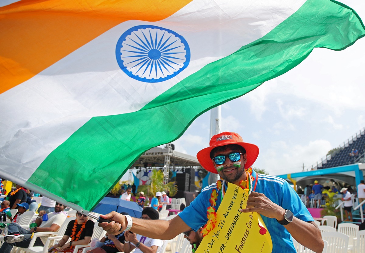 Team India fans