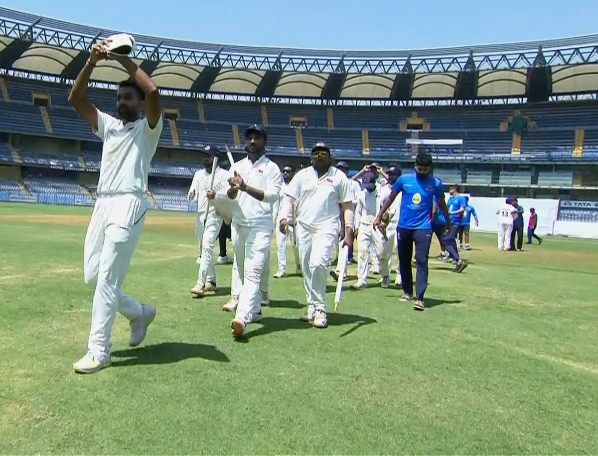 Mumbai Ranji team had won the 42nd Ranji Trophy title last season