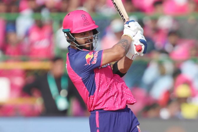 Riyan Parag scored a quick 43 off 29, a minimal risk innings against Lucknow Super Giants on Monday
