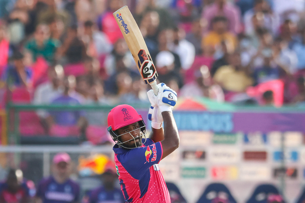 Sanju Samson was in his elements