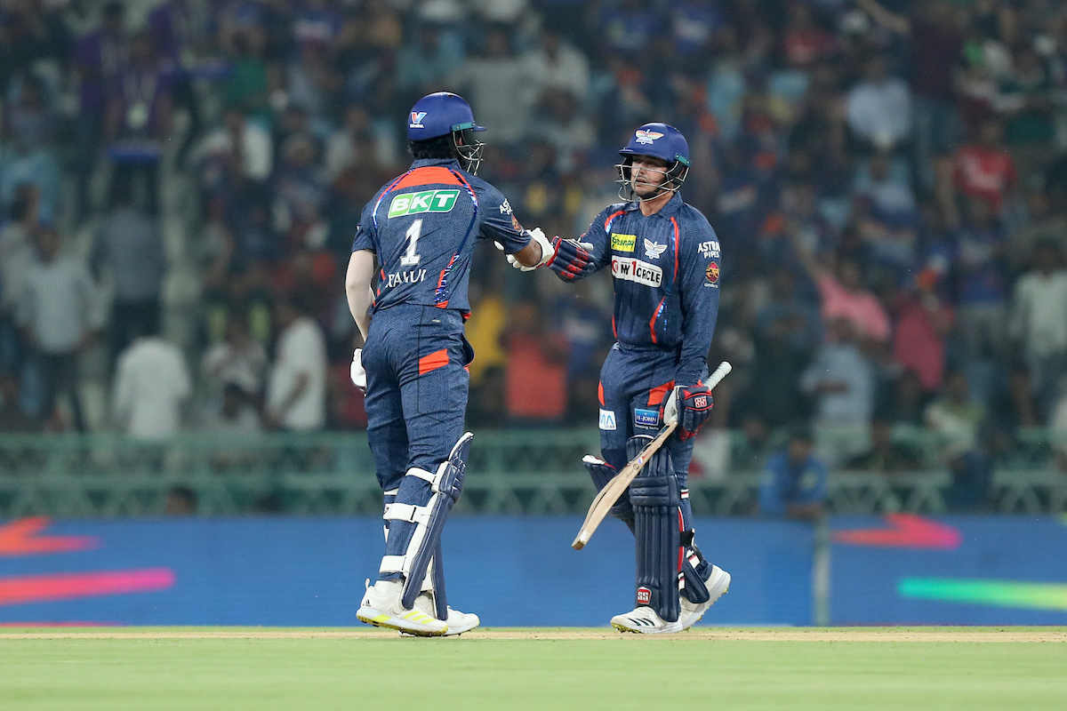 KL Rahul and Quinton de Kock handed the hosts a steady start