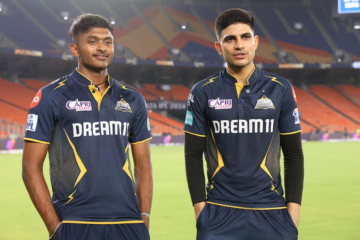 Gujarat Titans openers B. Sai Sudharsan and Shubman Gill