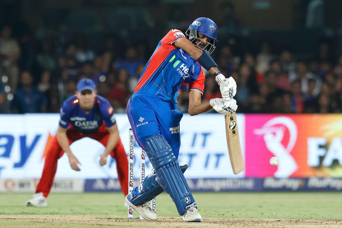 Axar Patel waged a lone battle for Delhi Capitals, scoring 57	off 39 balls, which included 5 fours and 3 sixes