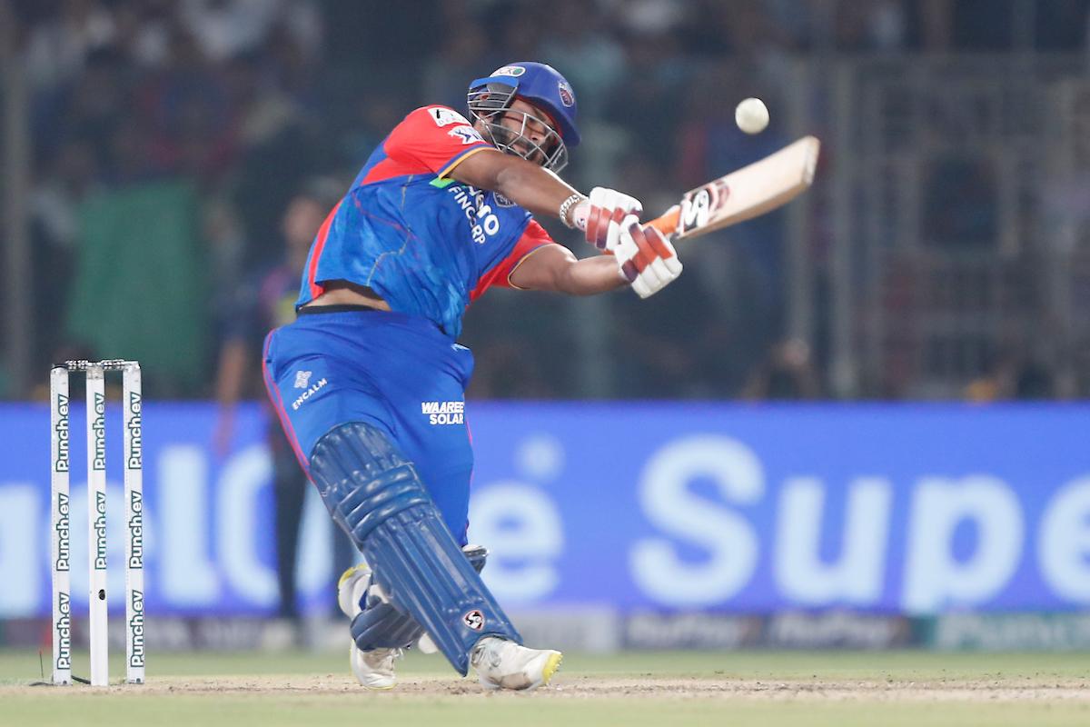 Rishabh Pant in action