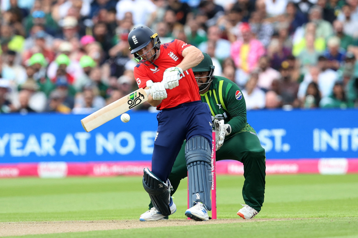 Captain Jos Buttler took advantage of a good batting wicket and smashed 84 runs off 51 balls,