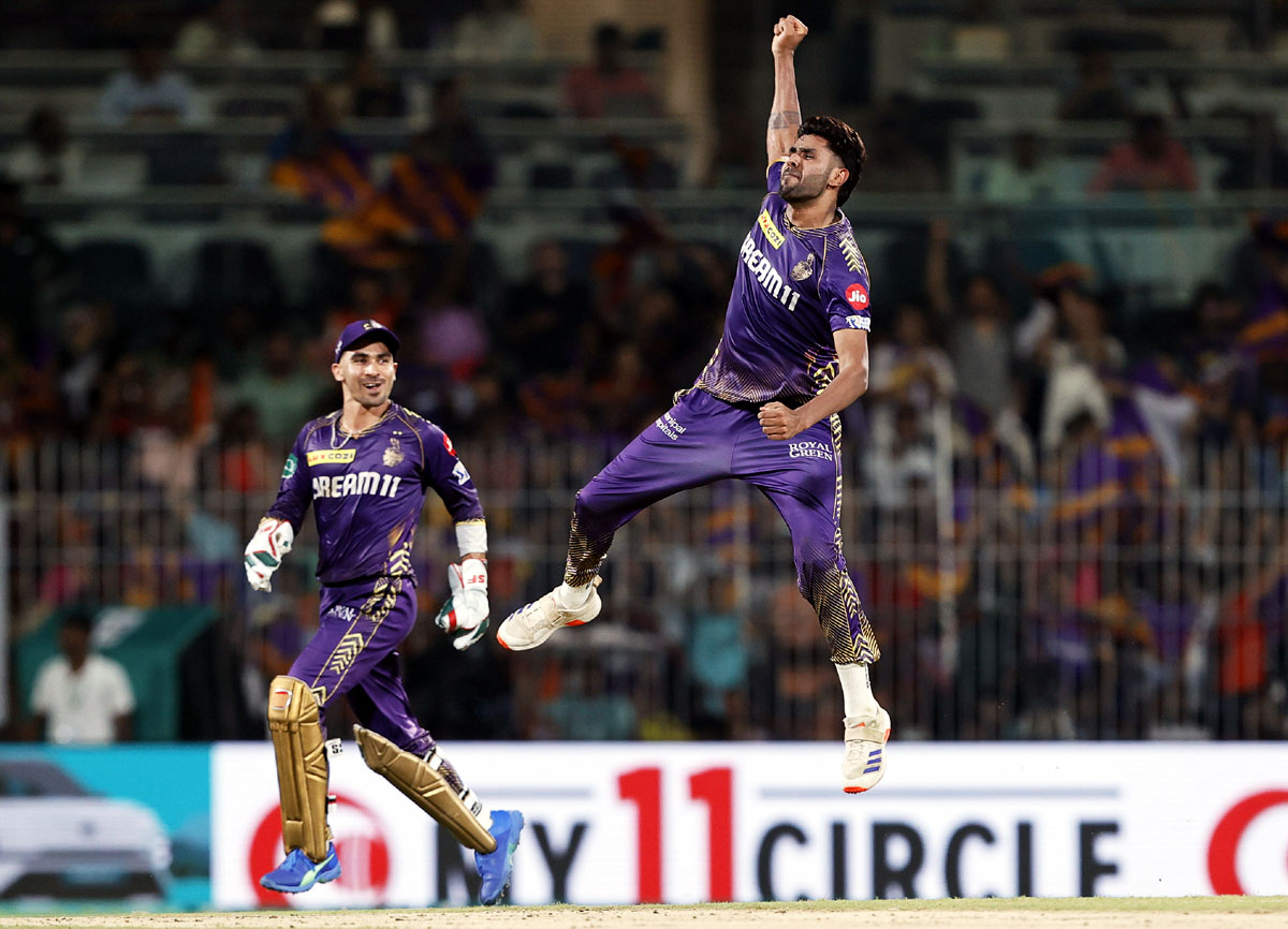 Seamer Harshit Rana has been the find of the season for KKR 