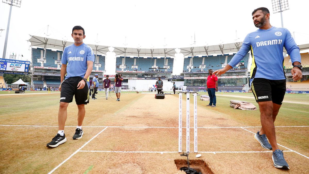 Gautam Gambhir with Abhishek Nayar