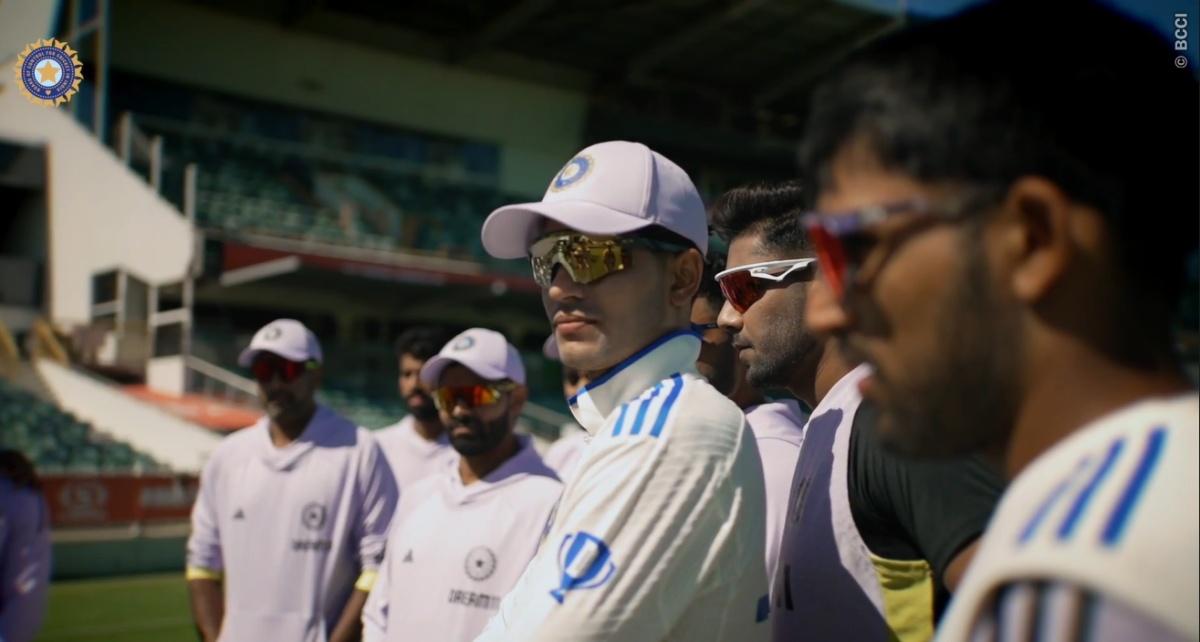 Jasprit Bumrah with Abhishek Nayar