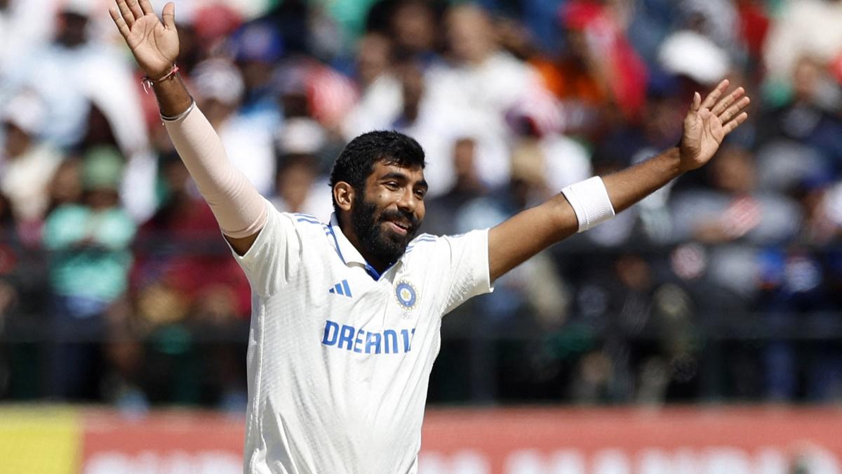 Jasprit Bumrah, led India's charge towards a 46-run lead, returning 5 for 30, as Australia were bowled out for a mere 104 in the first innings of the first Test in Perth.