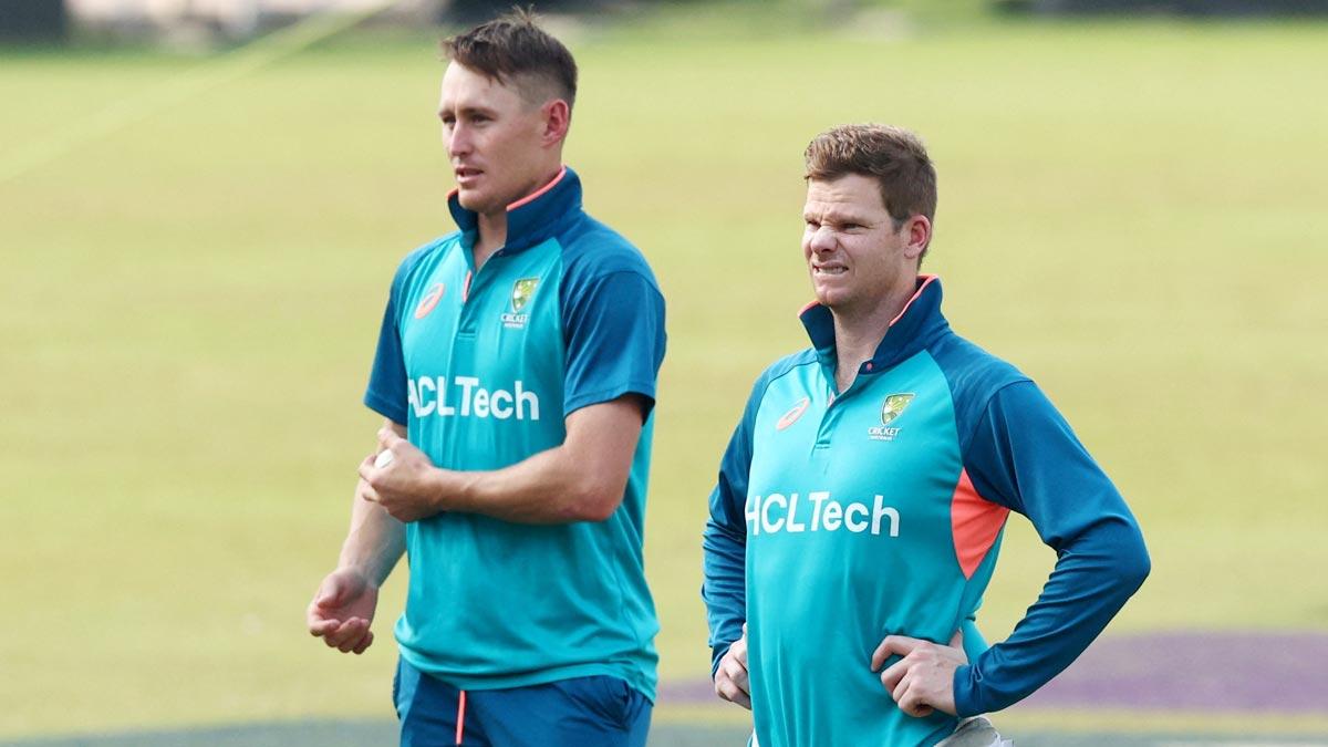 Marnus Labuschagne and Steve Smith