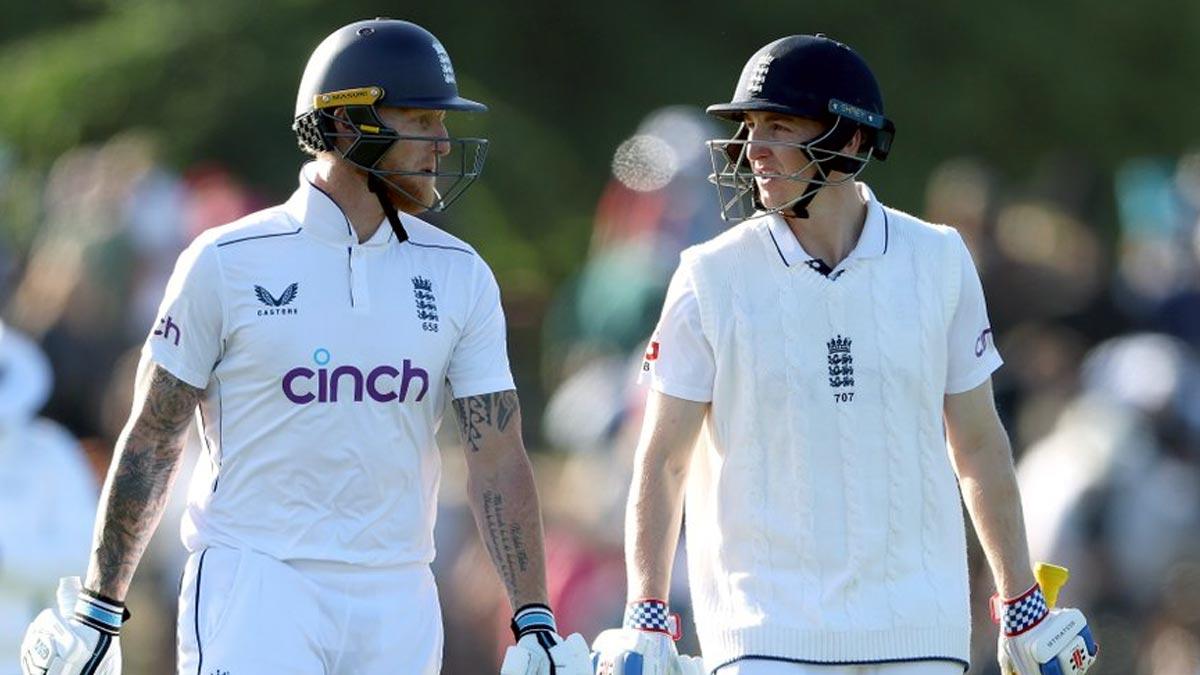 Ben Stokes and Harry Brook