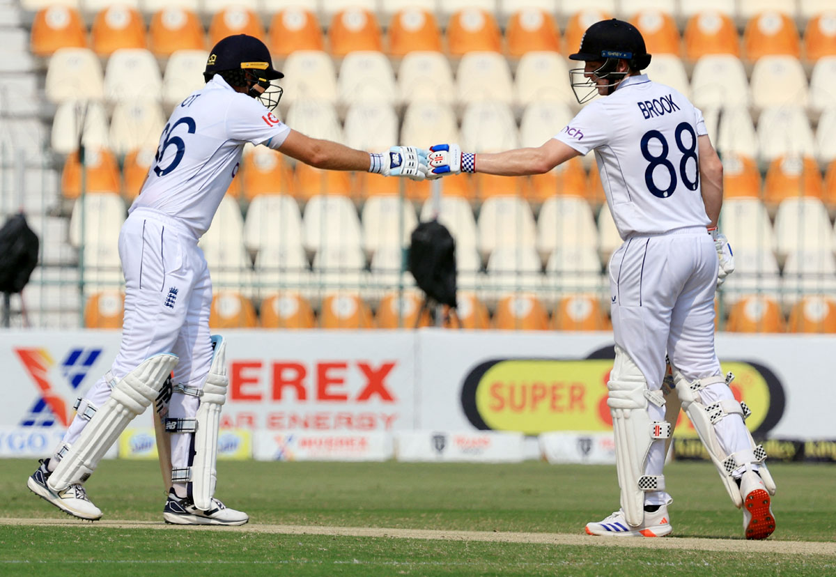 Joe Root and Harry Brook