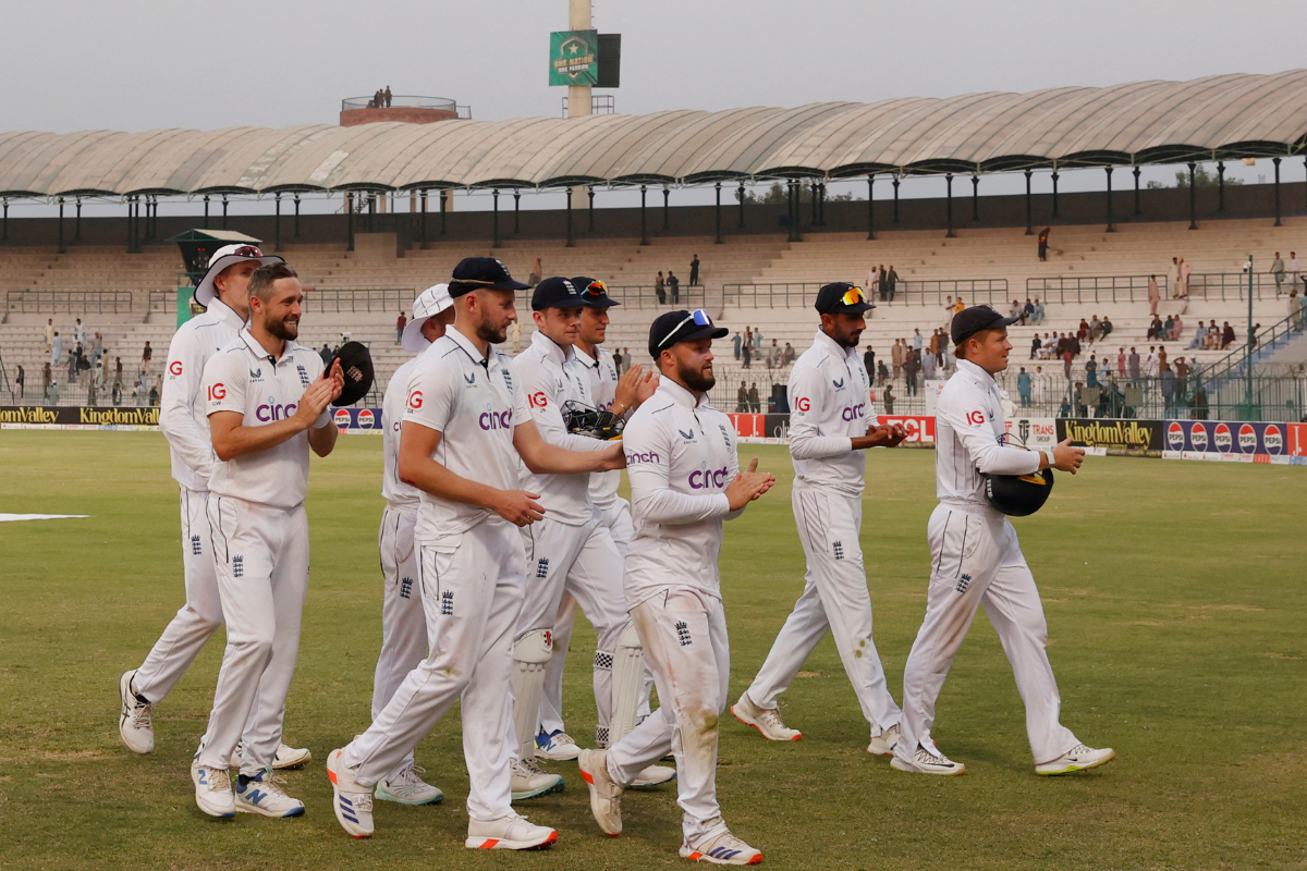 England recorded a huge innings and 47-run win over Pakistan on Day 5 of the opening Test in Multan on Friday