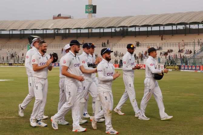 England recorded a huge innings and 47-run win over Pakistan on Day 5 of the opening Test in Multan on Friday