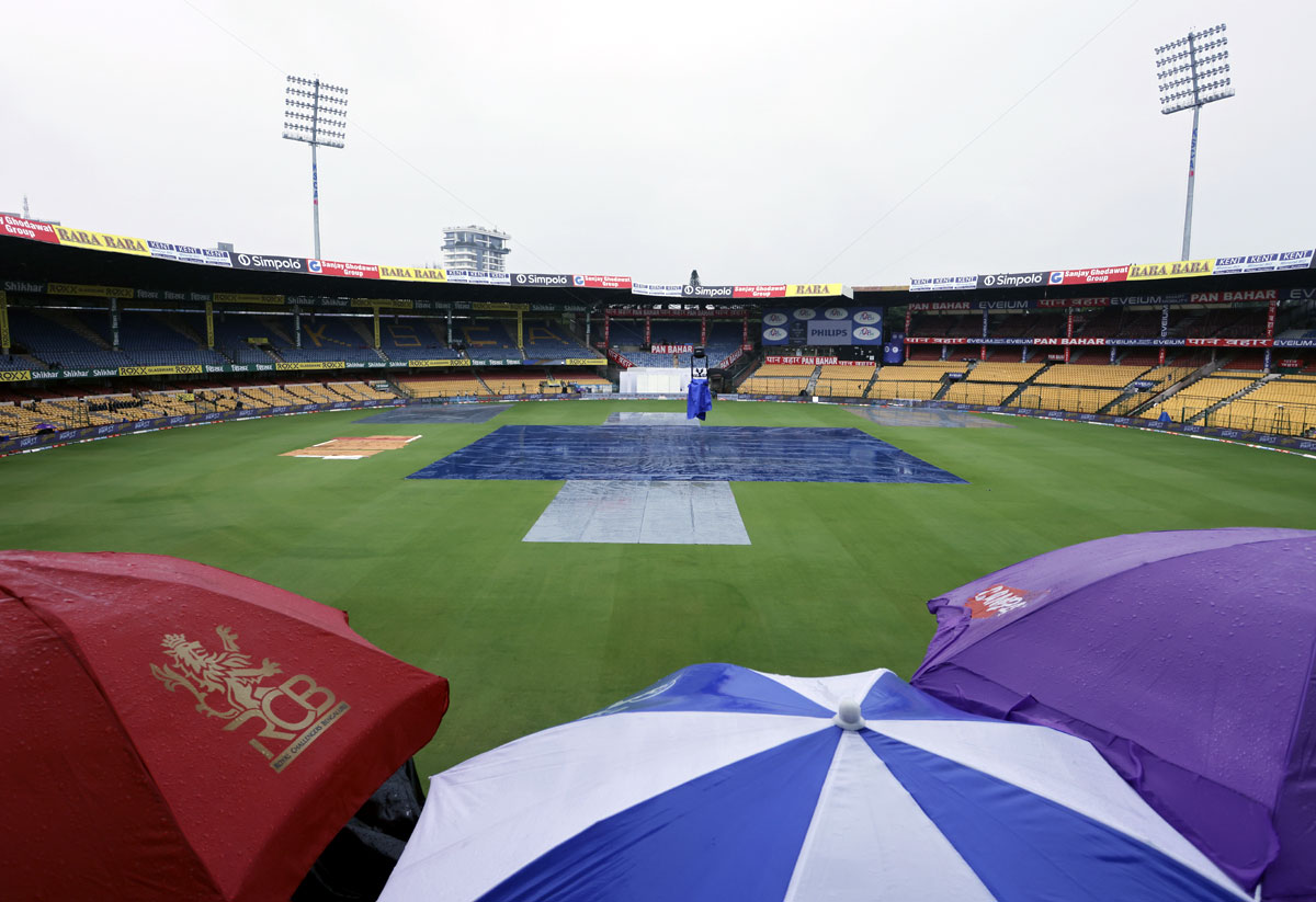 The M Chinnaswamy stadium in Bengaluru