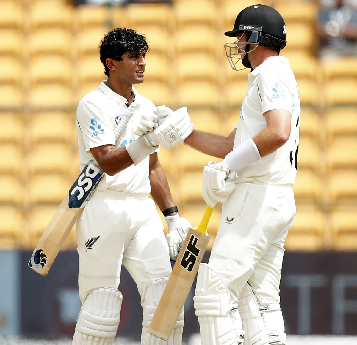 India batters take sheen off Rachin's ton in Bengaluru