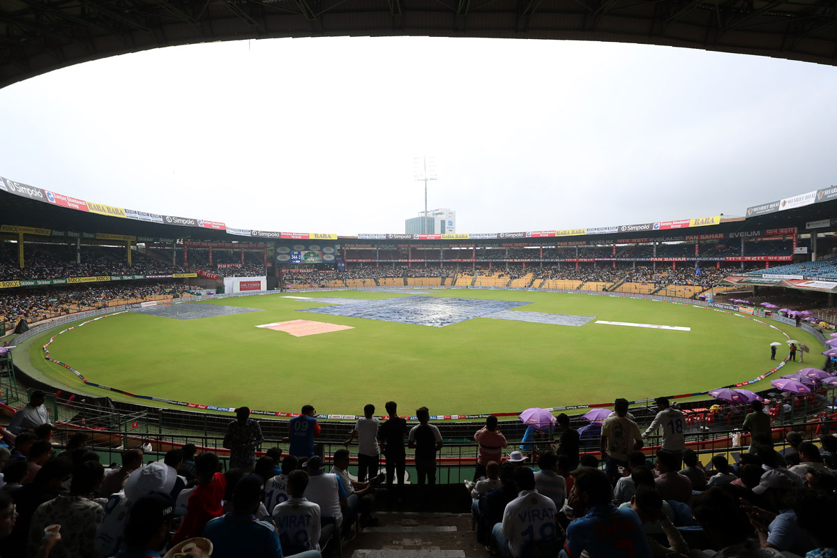 The M Chinnaswamy stadium in Bengaluru