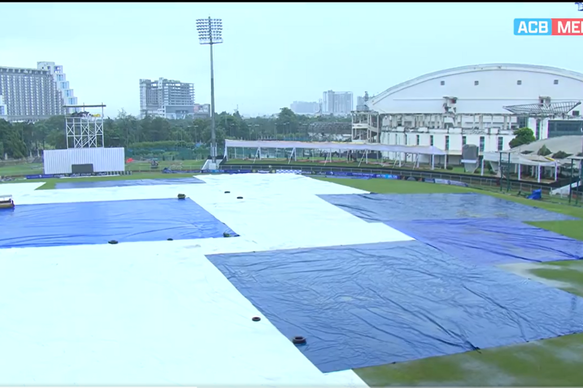 Day 3 of the one-off Test between Afghanistan and New Zealand has been called off due to a heavy downpour