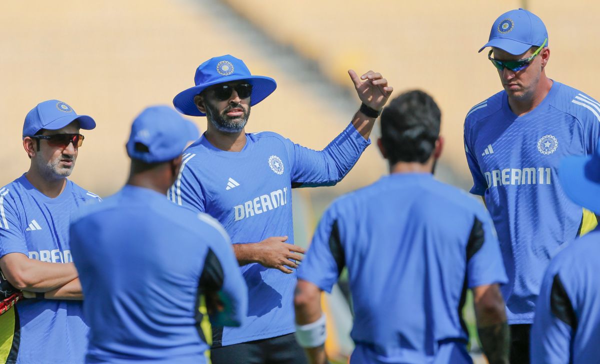 Indian team's training session in Chennai