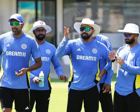 Ravichandran Ashwin, Rohit Sharma and Rishabh Pant