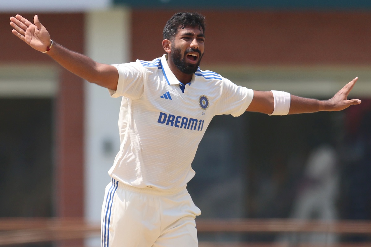 Jasprit Bumrah in Chennai