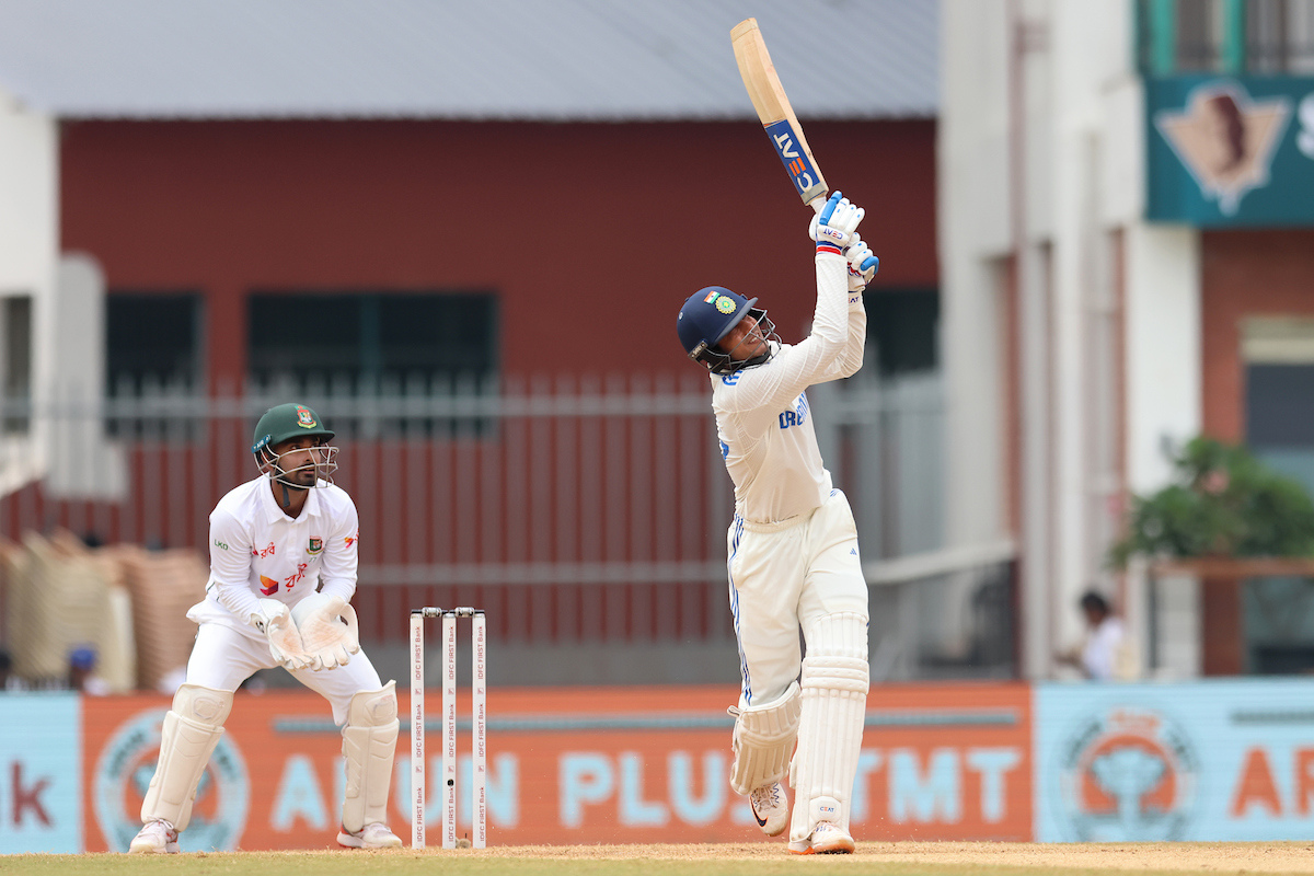 Shubman Gill used his feet to good effect, especially against the spinners, to log his 3rd Test ton, in Chennai on Saturday