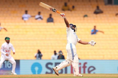 Rishabh Pant in Chennai