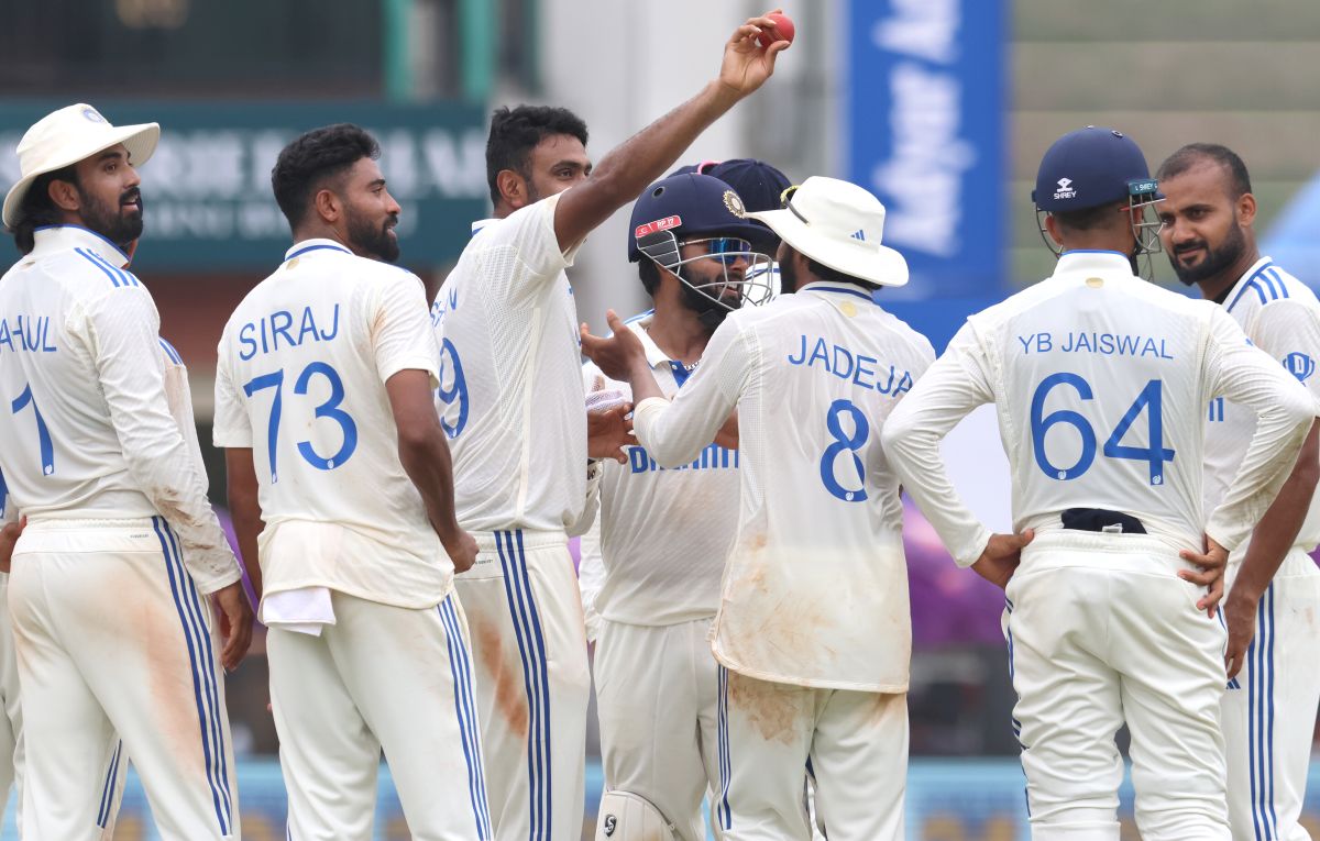 PIX: Ashwin shines as dominant India trounce B'desh