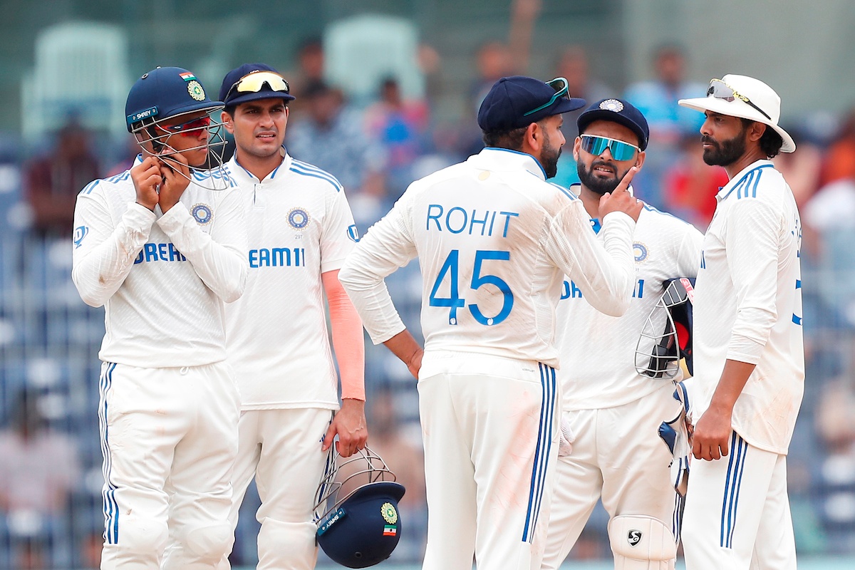 Team India in chennai