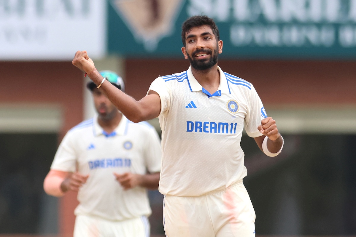 Jasprit Bumrah in Chennai