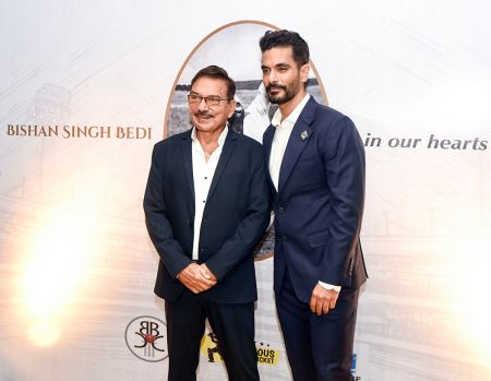 Arun Lal was also present to pay tribute to Bishan Bedi