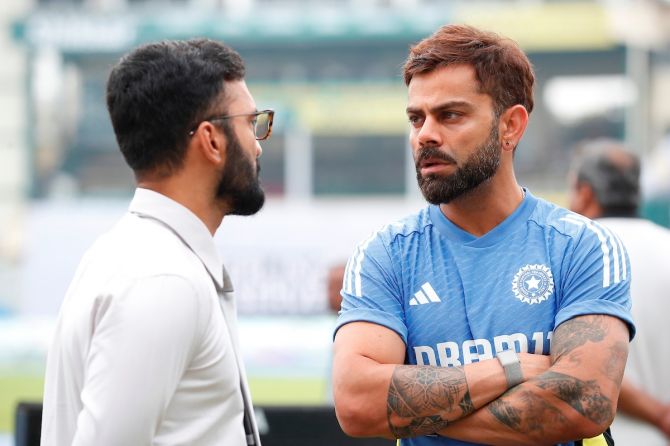 Virat Kohli in Kanpur