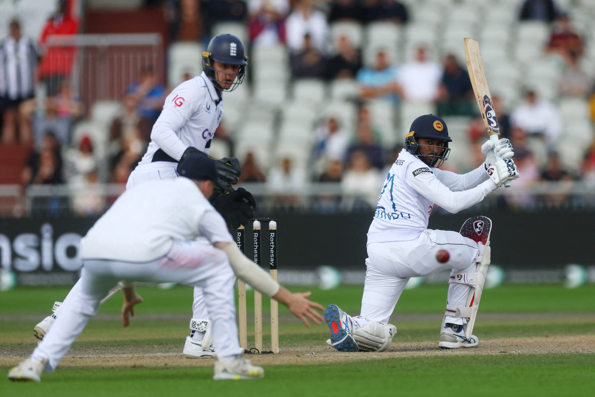 Kamindu Mendis, who made a hundred in the opening Test, became the fastest Asian to 1,000 Test runs by reaching the milestone in his 13th innings