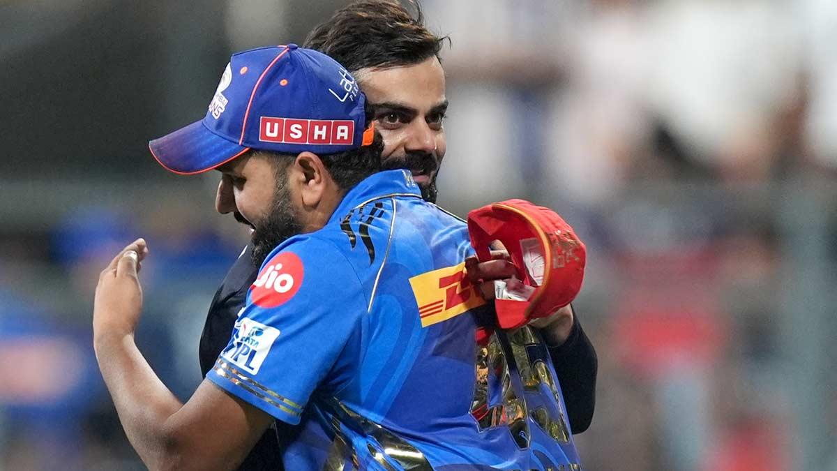 Virat Kohli with Rohit Sharma