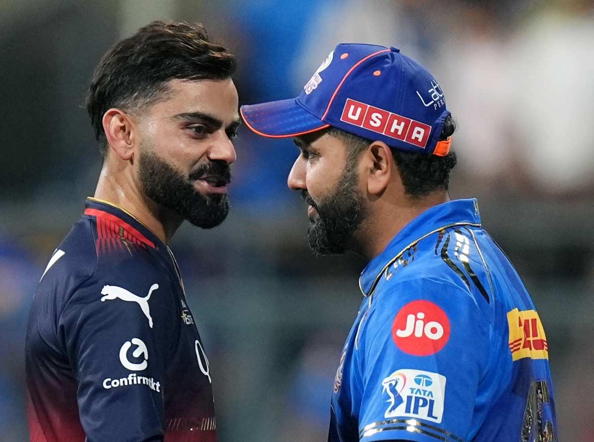 Virat Kohli with Rohit Sharma