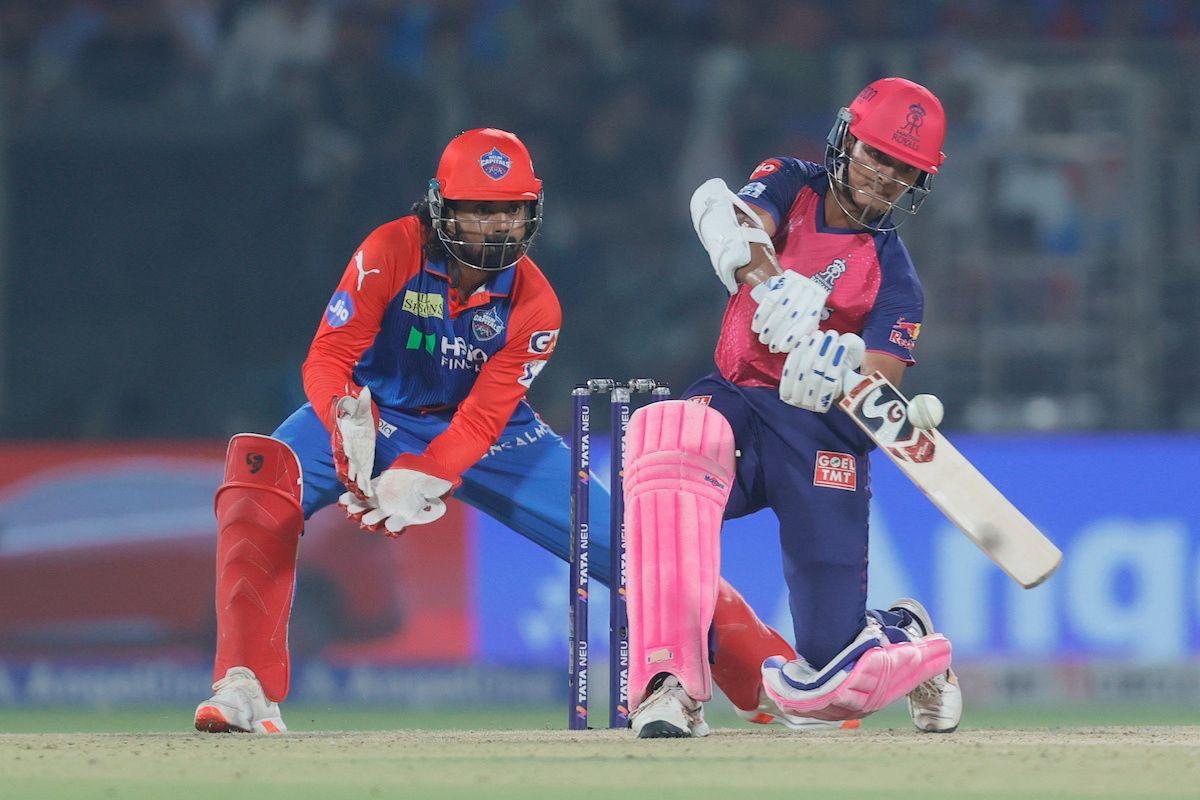 Yashasvi Jaiswal hit a quick 51 in Rajasthan Royals's chase