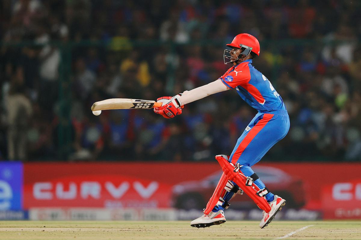 Abishek Porel batted in top gear