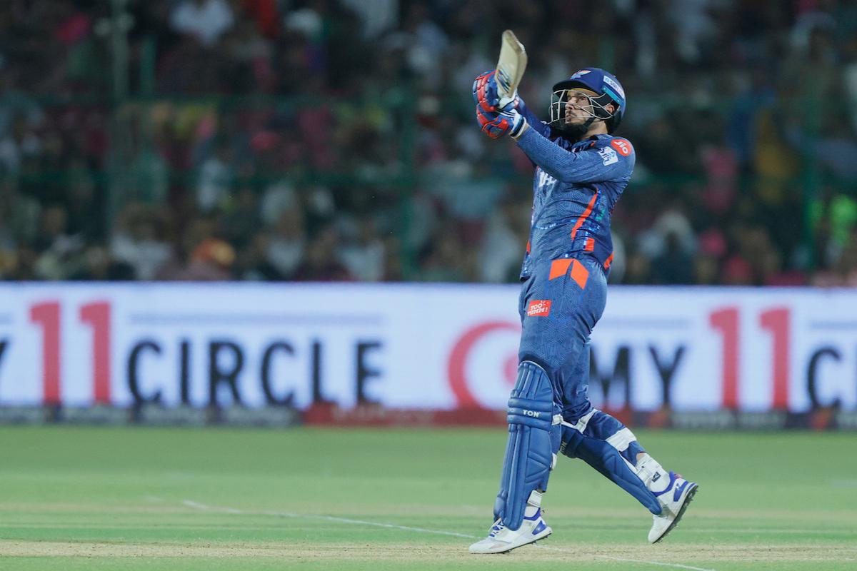 Abdul Samad smashed a quickfire 30 at the backend of the LSG innings