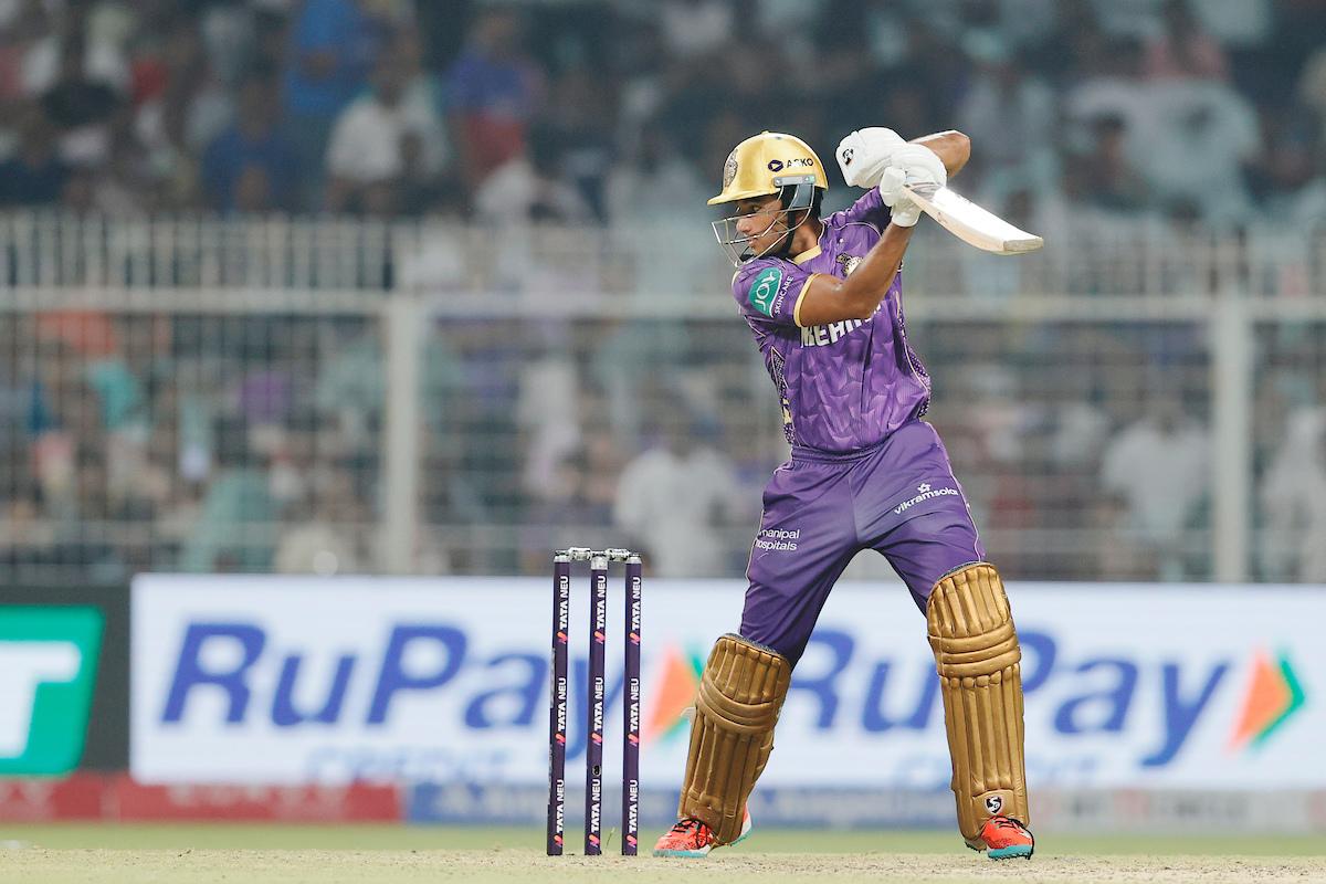 Angkrish Raghuvanshi came in as the Impact Sub and batted at No 9 while KKR were struggling to put on a score