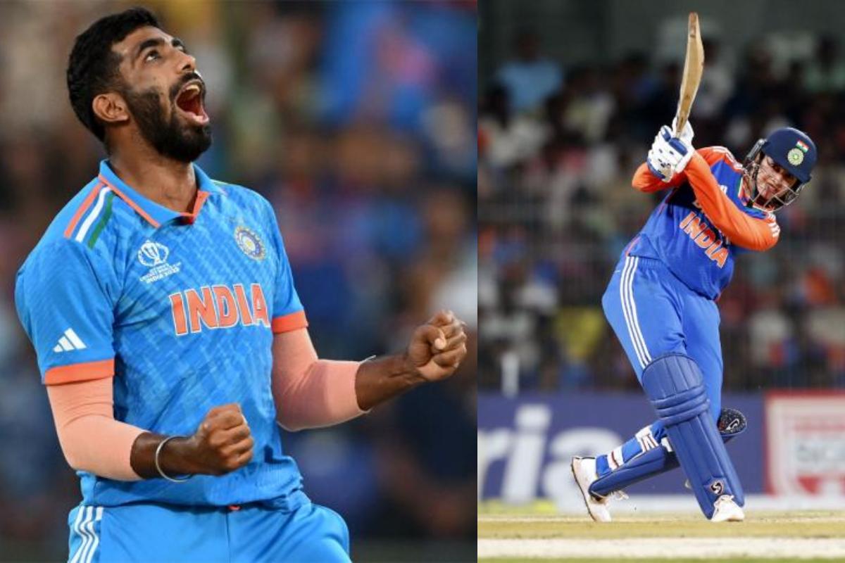 Jasprit Bumrah and Smriti Mandhana